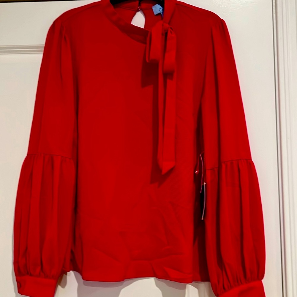 Cece hot pink l/s top